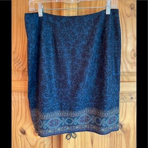 Talbots short wrap skirt classic design size 12